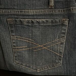 Aeropostale Blue Skinny Flare Jeans